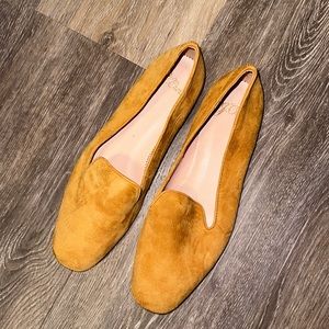 JCrew suede flats